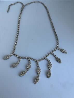 Vintage Estate Rhinestone Necklace